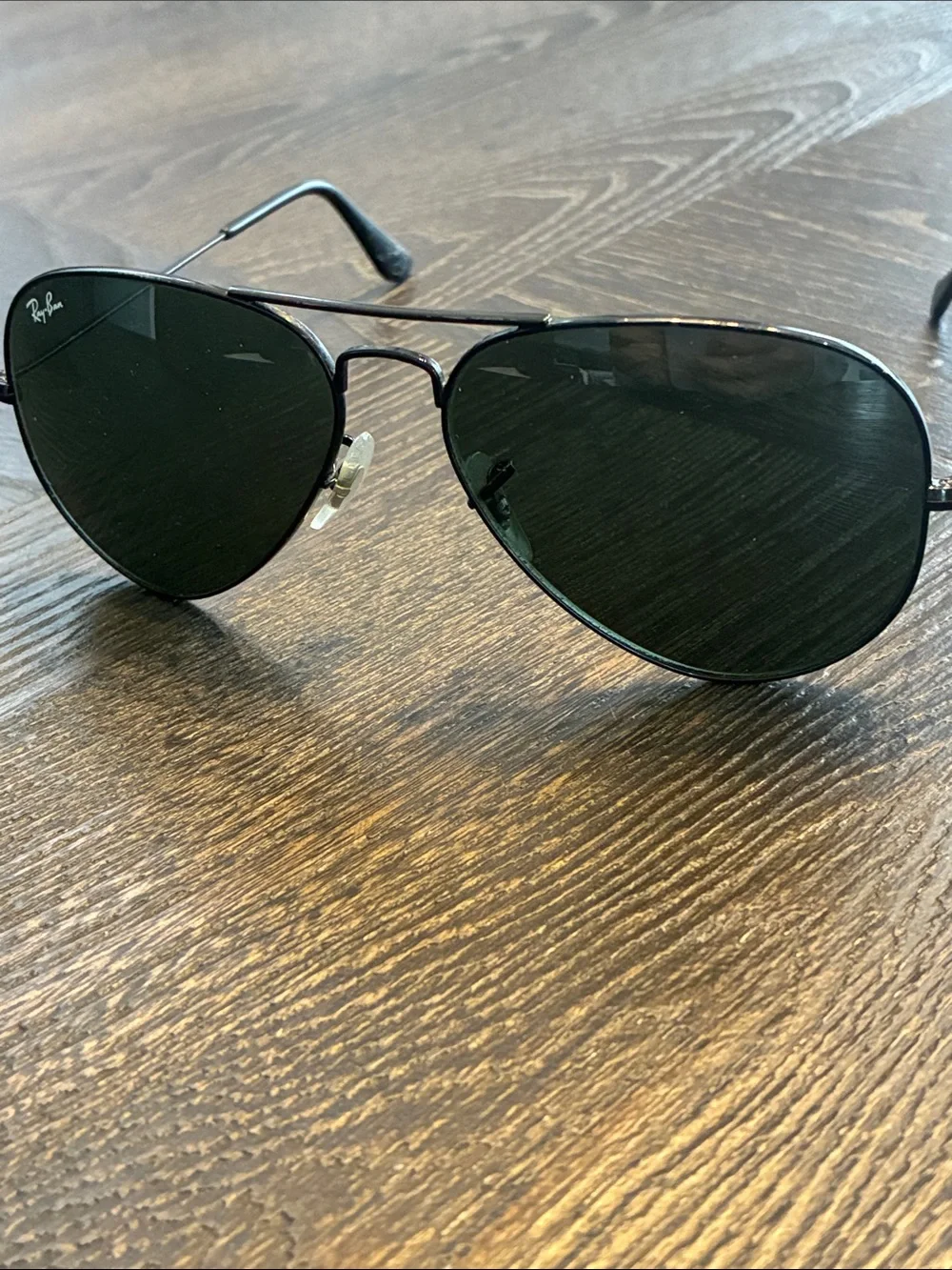 Ray-Ban Aviator Sunglasses in Black